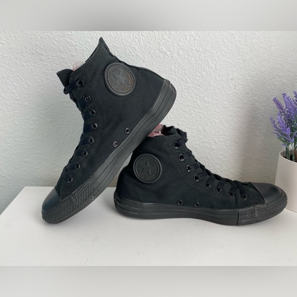 Converse Chuck Taylor All Star High-Top Sneakers Black unisex Men 9 Women 11 - Picture 8 of 16